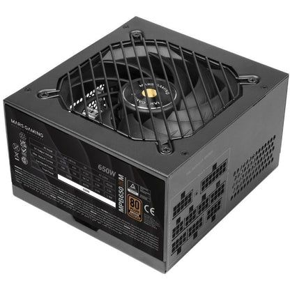 Fuente de Alimentación Mars Gaming MPB650SIM
650W
Ventilador 12cm
80 Plus Bronze