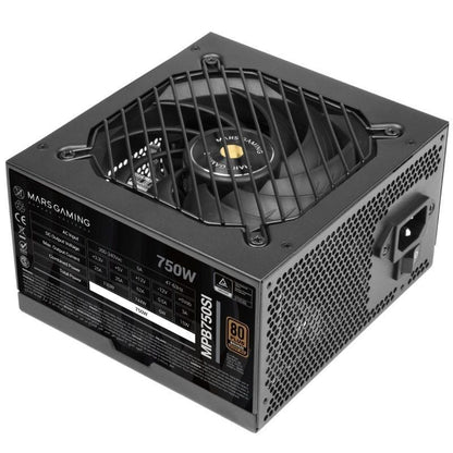 Fuente de Alimentación Mars Gaming MPB750SI
750W
Ventilador 12cm
80 Plus Bronze