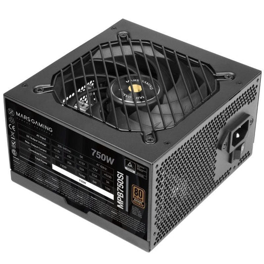 Fuente de Alimentación Mars Gaming MPB750SI
750W
Ventilador 12cm
80 Plus Bronze