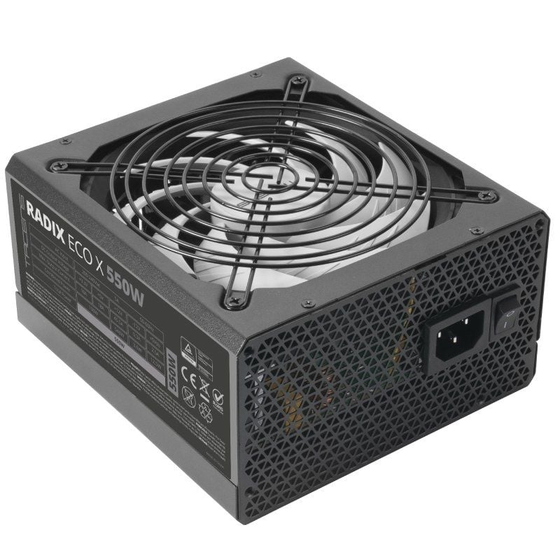 Fuente de Alimentación Tacens Radix Eco X 550
550W
Ventilador 14cm