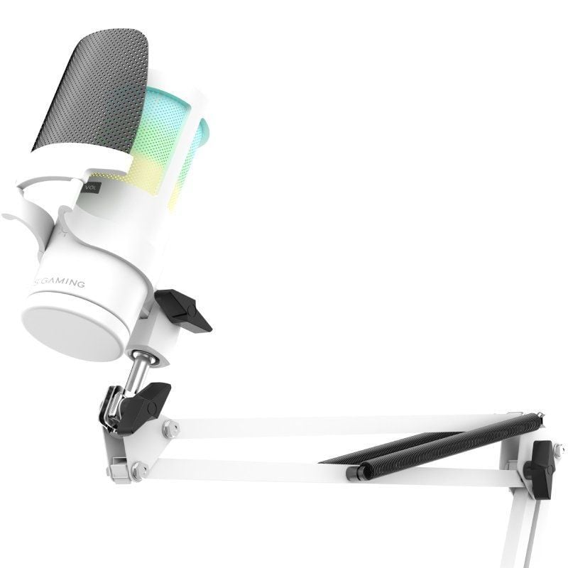 Micrófono Mars Gaming MMIC-SC 
USB 2.0
Blanco