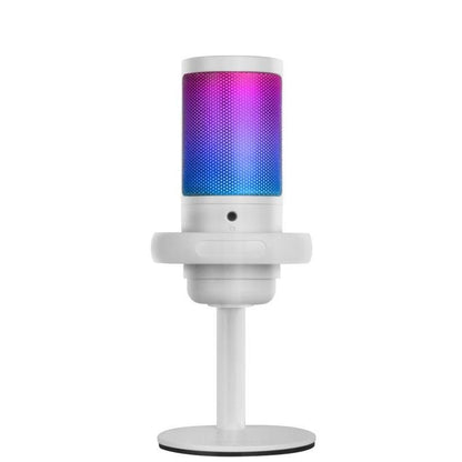 MARS GAMING Microfono Pro ADC 196KHZ 24BITS blanco