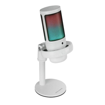 MARS GAMING Microfono Pro ADC 196KHZ 24BITS blanco