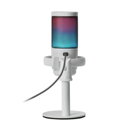 MARS GAMING Microfono Pro ADC 196KHZ 24BITS blanco