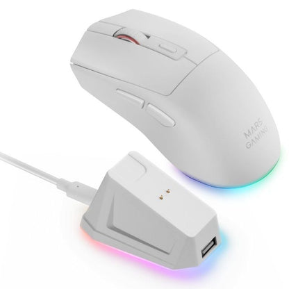 Mars Gaming Raton Ultraligero MMT3 blanco