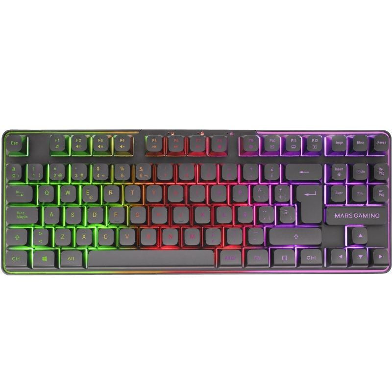 Pack Gaming Mars Gaming MCPWTKL
Teclado Inalámbrico + Ratón Inalámbrico + Alfombrilla