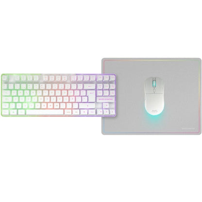 Pack Gaming Mars Gaming MCPWTKL
Teclado Inalámbrico + Ratón Inalámbrico + Alfombrilla