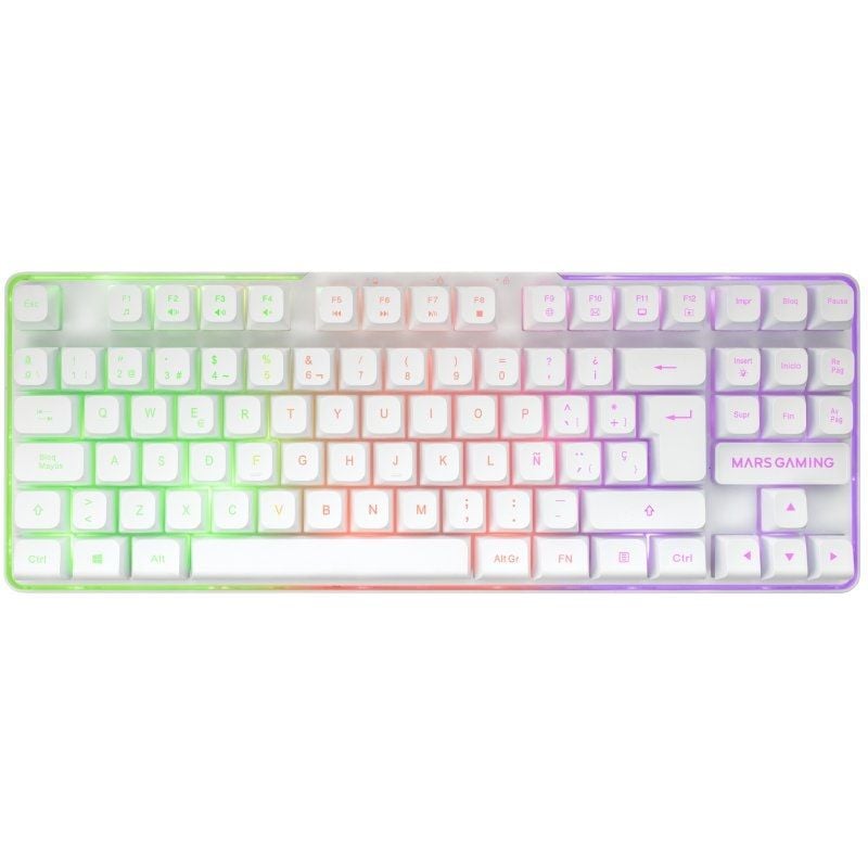 Pack Gaming Mars Gaming MCPWTKL
Teclado Inalámbrico + Ratón Inalámbrico + Alfombrilla