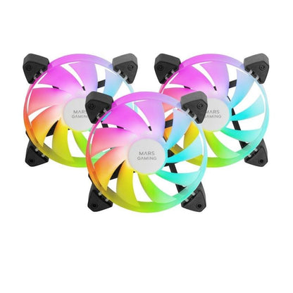 Pack 3 Ventiladores Mars Gaming MF-3A
12cm
ARGB