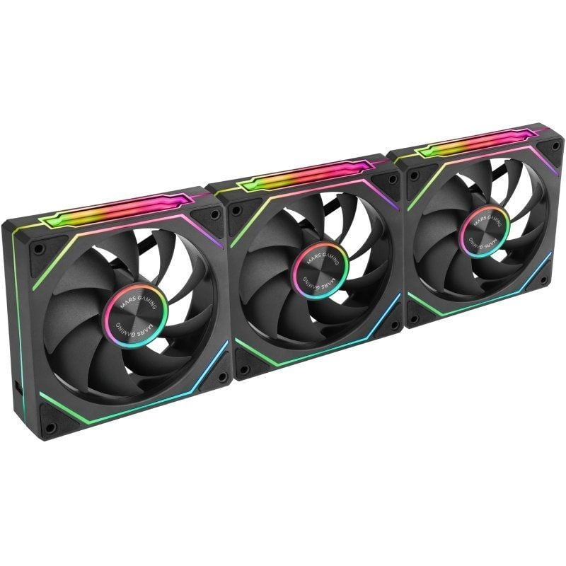 Pack 3 Ventiladores Mars Gaming MF-LINKFINITYKIT2
12cm
ARGB