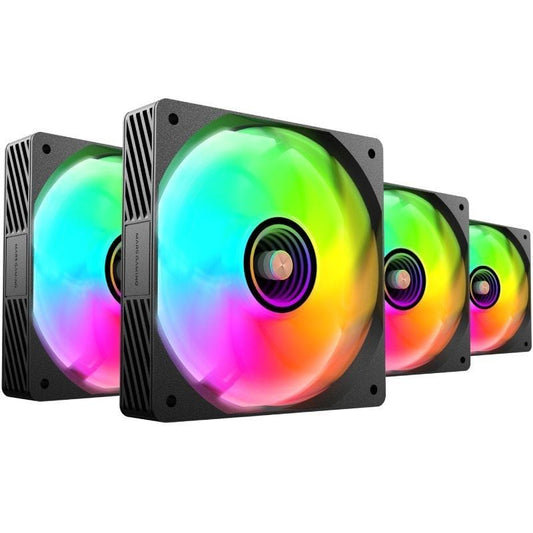 Pack 4 Ventiladores Mars Gaming MF-SI4KIT
12cm + HUB + Mando a Distancia
ARGB