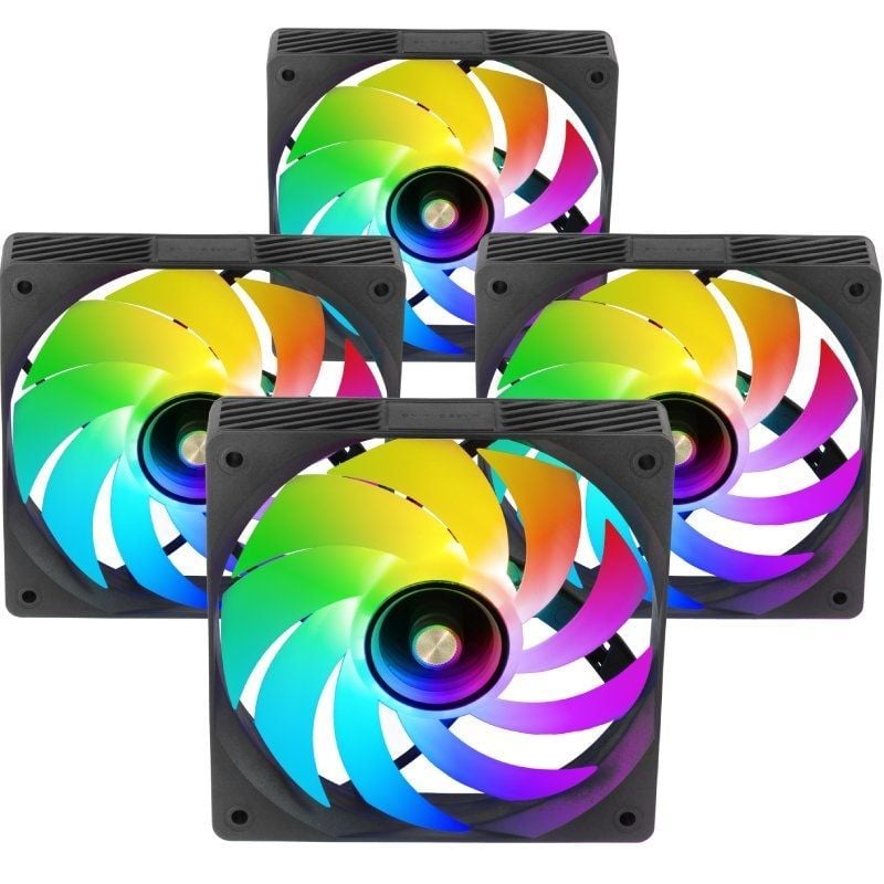 Pack 4 Ventiladores Mars Gaming MF-SI4KIT
12cm + HUB + Mando a Distancia
ARGB