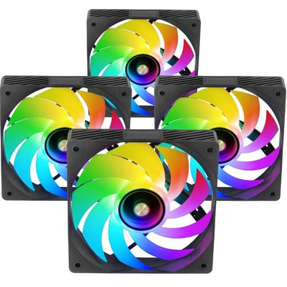 Pack 4 Ventiladores Mars Gaming MF-SI4KIT
12cm + HUB + Mando a Distancia
ARGB