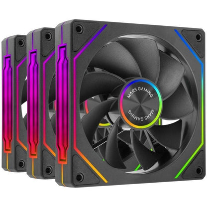 Pack 3 Ventiladores Invertidos Mars Gaming MF-LINKFINITYKIT2R
12cm
ARGB