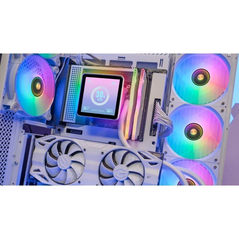 Sistema de Refrigeración Líquida Mars Gaming ML-VISIONPRO360
Blanco