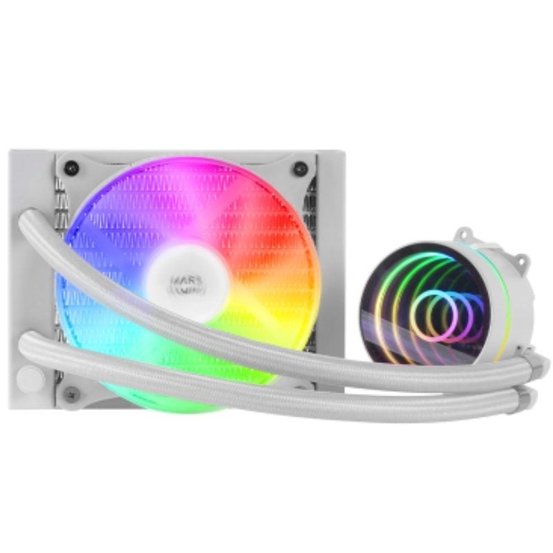 Sistema de Refrigeración Líquida Mars Gaming MLONE120
Blanco
