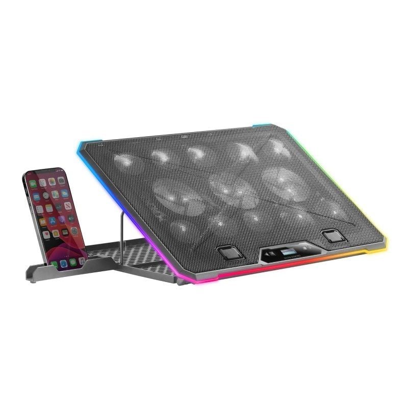 Soporte Refrigerante Mars Gaming MNBC13 para Portátiles hasta 17"
Iluminación LED