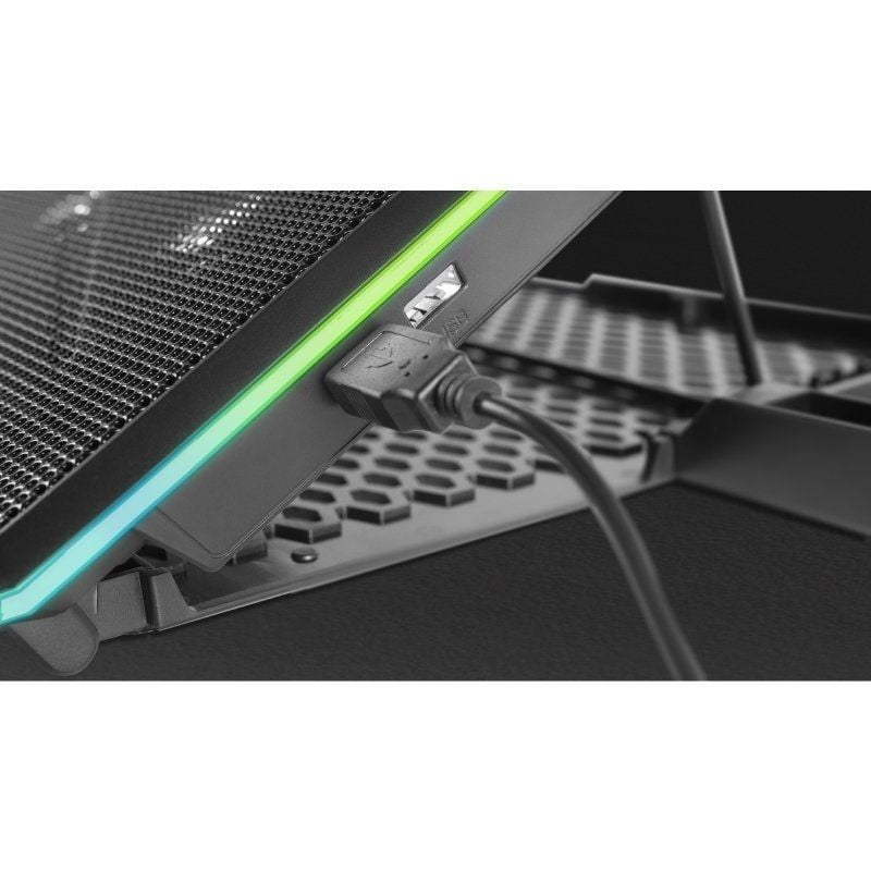 Soporte Refrigerante Mars Gaming MNBC13 para Portátiles hasta 17"
Iluminación LED