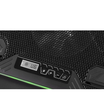 MARS GAMING Base Refrig. portatil 19" +sopor movil