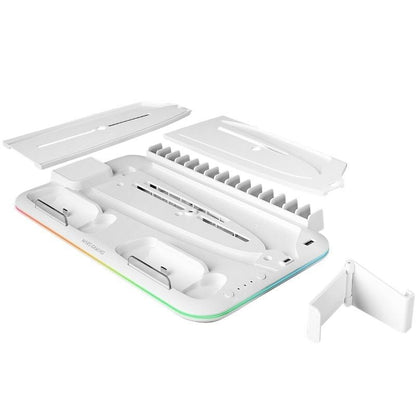 Soporte Multifunción RGB para PS5 Mars Gaming MPS5-B2
Blanco