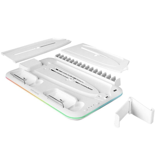 Soporte Multifunción RGB para PS5 Mars Gaming MPS5-B2
Blanco
