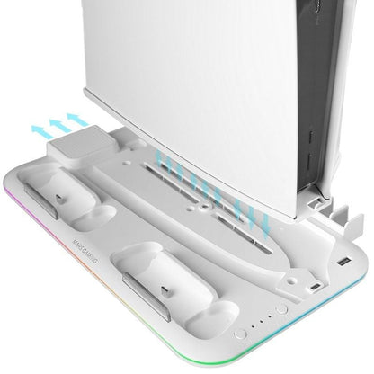 Soporte Multifunción RGB para PS5 Mars Gaming MPS5-B2
Blanco