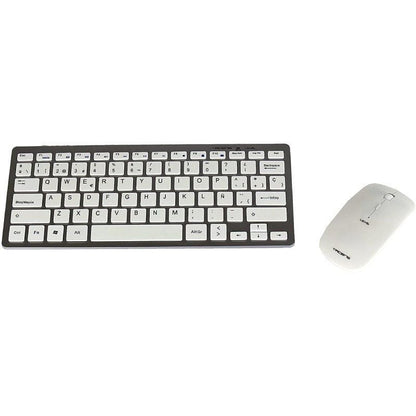 Tacens Levis Teclado+Ratón Inalámbrico Blanco Ultr