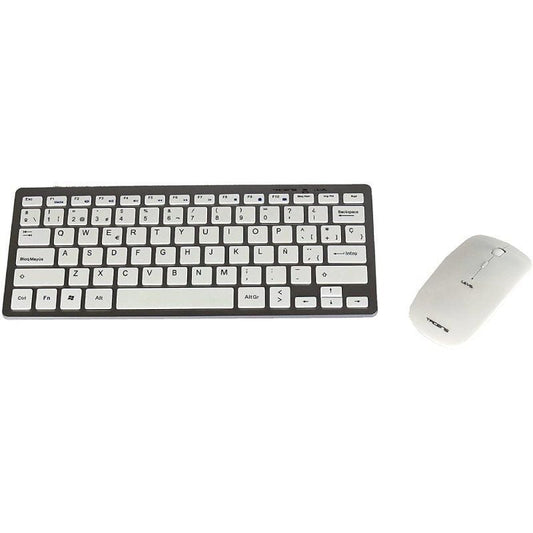 Tacens Levis Teclado+Ratón Inalámbrico Blanco Ultr
