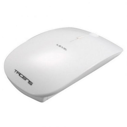 Tacens Levis Teclado+Ratón Inalámbrico Blanco Ultr