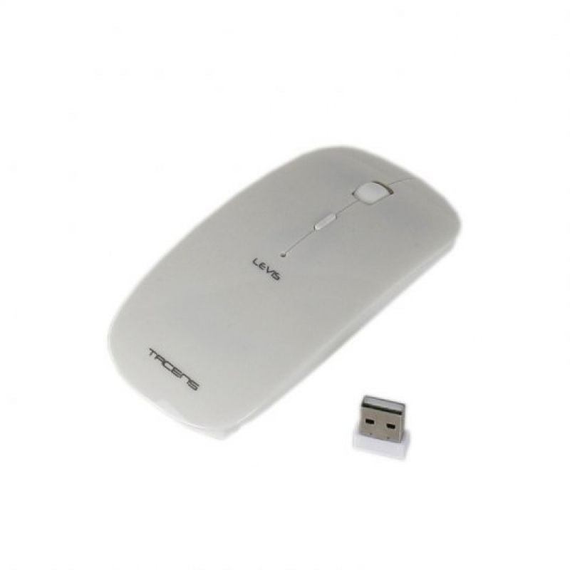 Tacens Levis Teclado+Ratón Inalámbrico Blanco Ultr