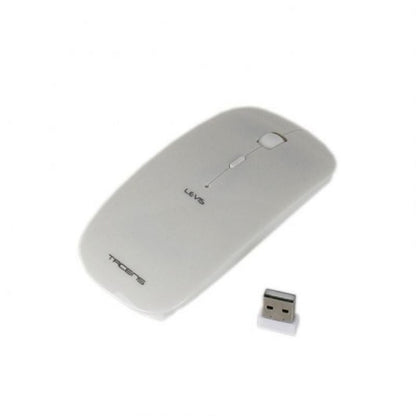 Tacens Levis Teclado+Ratón Inalámbrico Blanco Ultr