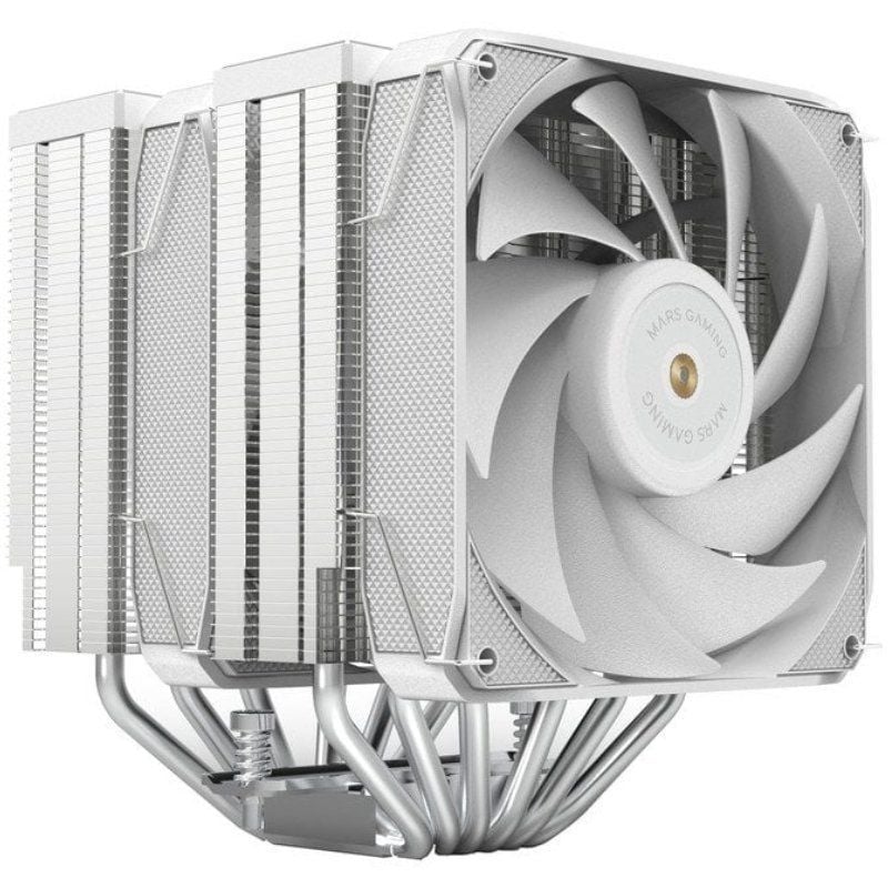 Ventilador con Disipador Doble Mars Gaming MCPU-XU6
2x 12cm
Blanco