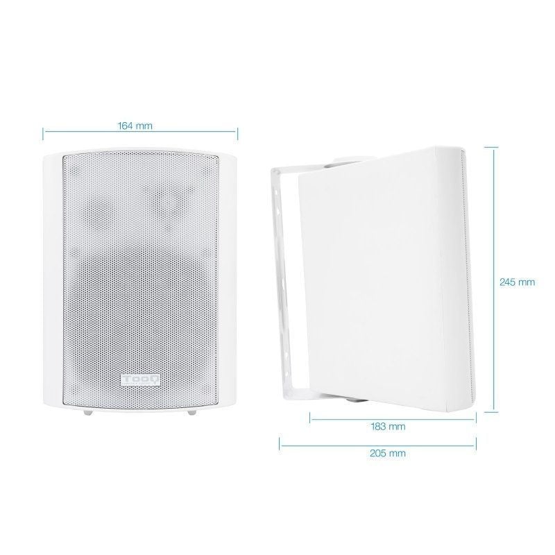 Tooq TQOWS-01W Altavoces Pared Pizarra Dig.2x30W
