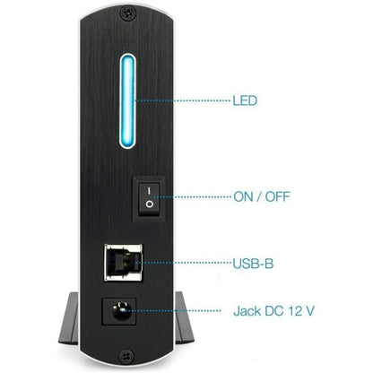 TooQ TQE-3531B Caja HDD 3.5" USB 3.1Gen1 Negra