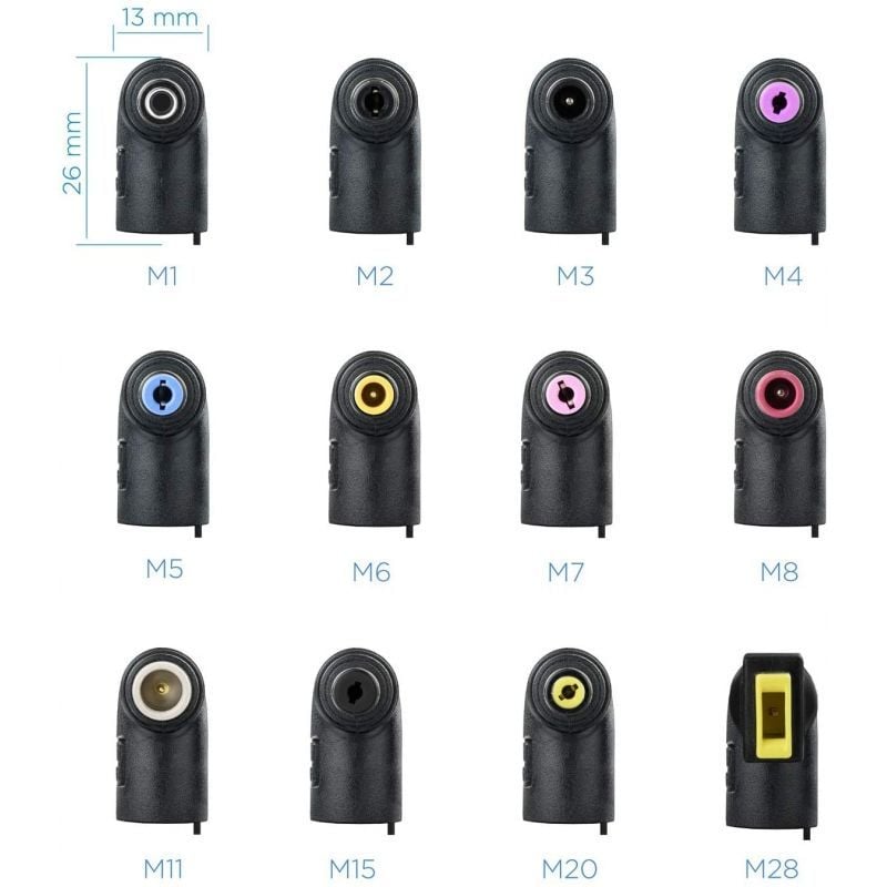 Tooq Cargador universal portátil automático 90w