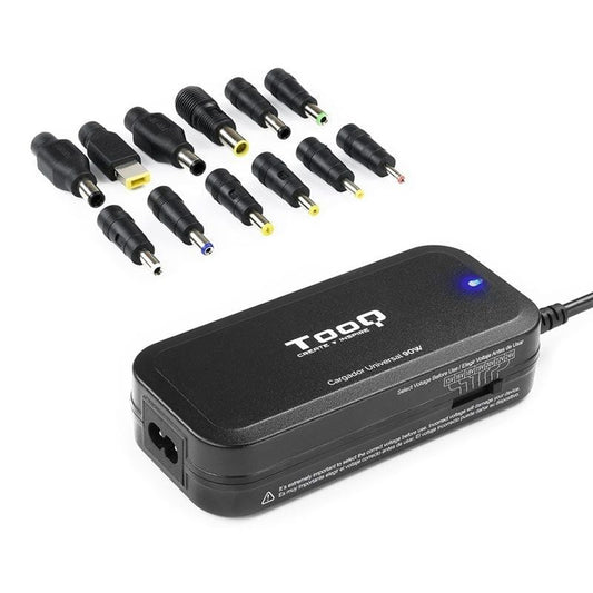 Tooq Cargador portátil 90W manual 12 conectores