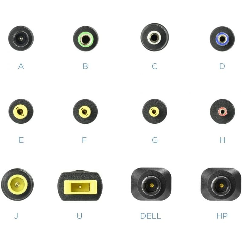 Tooq Cargador portátil 90W manual 12 conectores