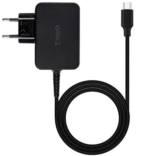 Tooq Cargador portátil GAN USB-C PD 45W Negro