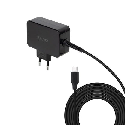 Tooq Cargador portatil GAN USB-C PD 65W Negro