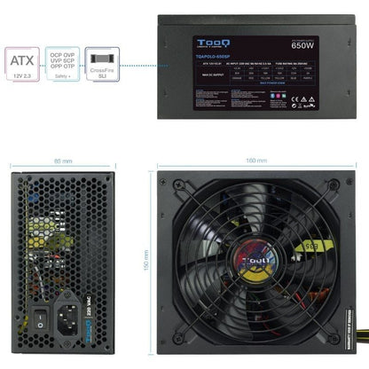 Tooq Fuente Alimentación TQAPOLO-650SP 650W