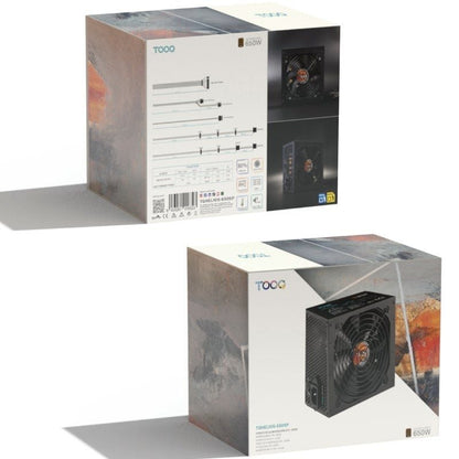 Fuente de Alimentación TooQ TQHELIOS-650SP
650W
Ventilador 12cm
80 Plus Bronze