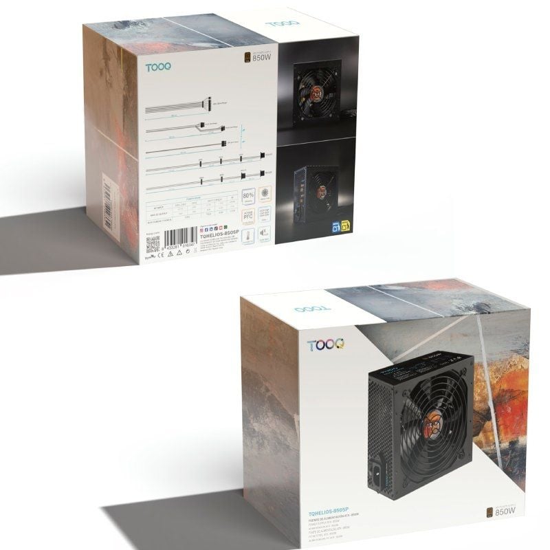 Tooq Fuente Alim.TQHELIOS-850SP 850W 80+ Bronze