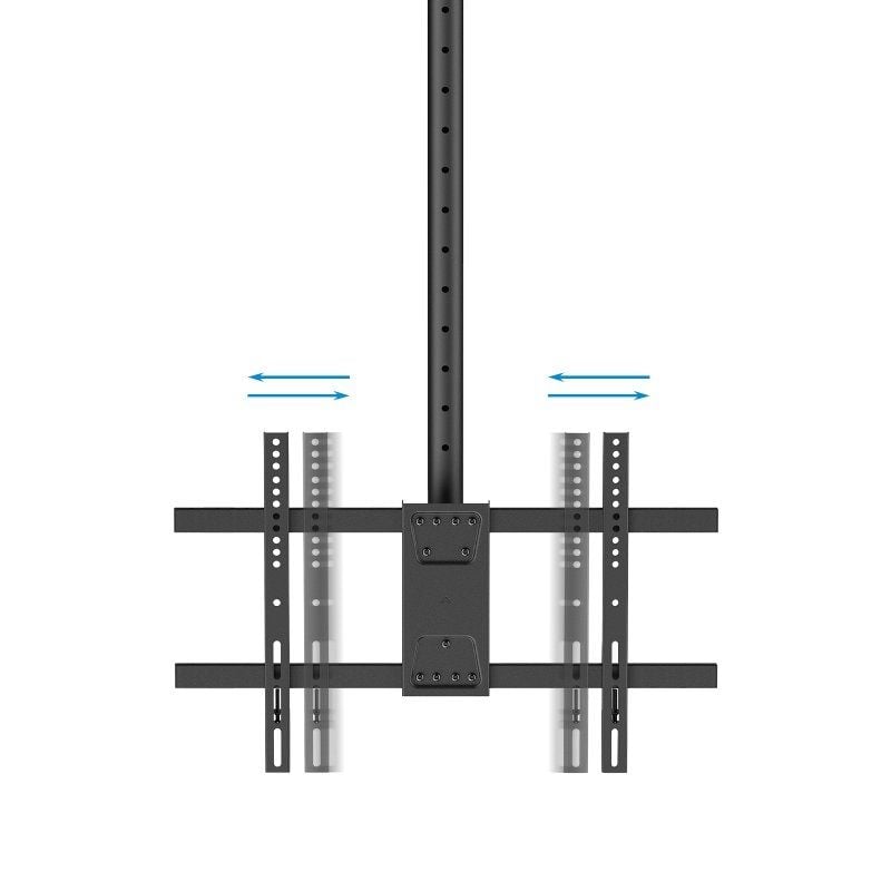Soporte de Techo Giratorio
Inclinable
Nivelable TooQ LPCE1186TSLI-XL-B para TV de 43-86"
hasta 60kg
