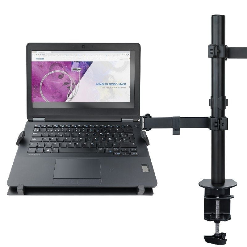 Tooq DB1200TN-B Soporte mesa monitor/portátil