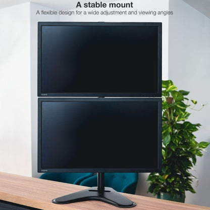 Tooq Soporte mesa DB1703TNV-B  2 brazos Vertical