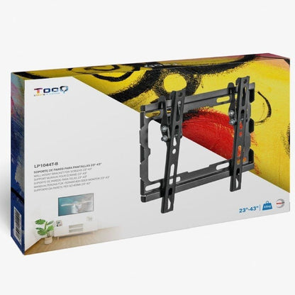 Soporte de Pared Inclinable TooQ LP1044T-B para TV de 23-43"
hasta 45kg