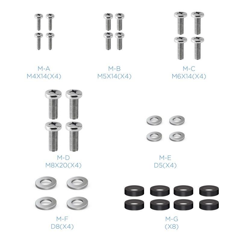 Soporte de Pared Fijo Inclinable TooQ LP1342T-B para TV de 23-42"
hasta 35kg