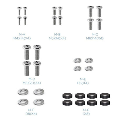 Soporte de Pared Fijo Inclinable TooQ LP1342T-B para TV de 23-42"
hasta 35kg