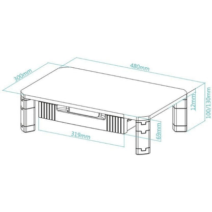 Soporte para Monitor TooQ TQMMPD02
hasta 20kg