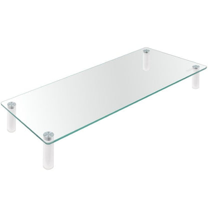 Tooq TQMR061 Soporte elevador monitores vidrio